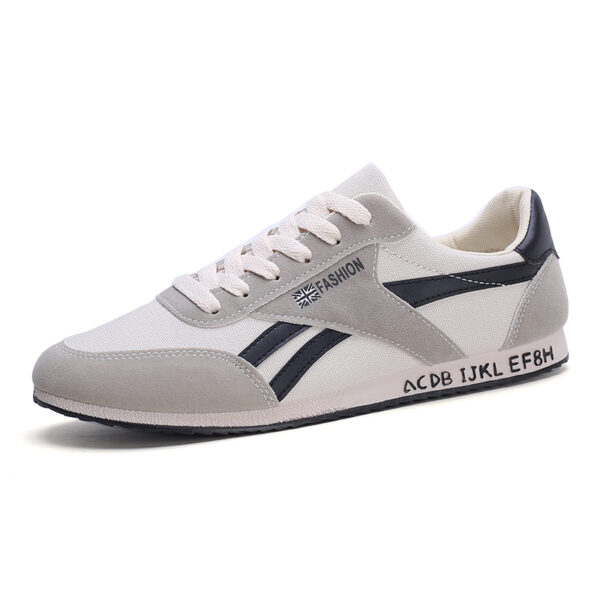 Best Suede Canvas Sneakers Men Rubber Cortez Falt Walking Shoes-k21