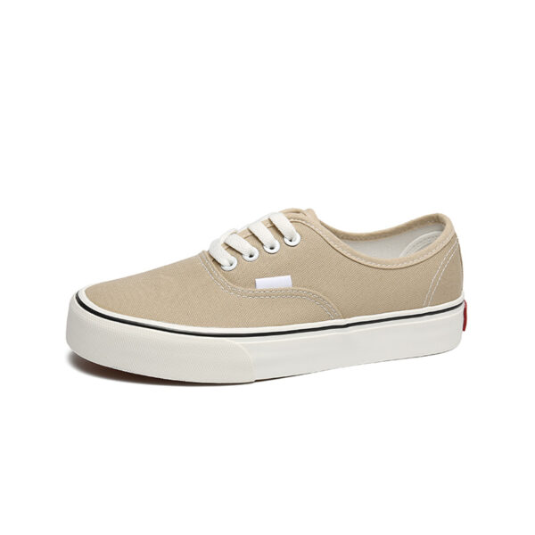 Canvas Shoes Low Top Fashion Classic Slip on Canvas Sneakers Lace-up Walking Shoes Tennis Shoes-vt123