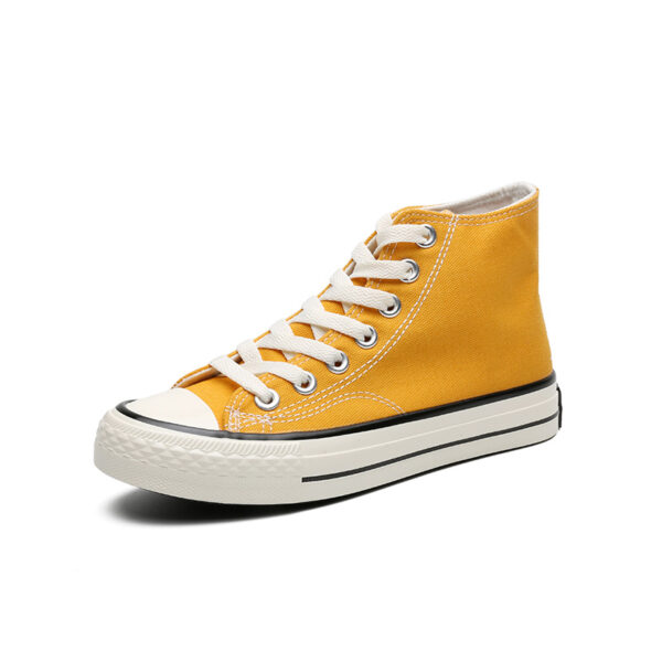 Fashion casual sneakers students casual shoes high top canvas shoes-x102