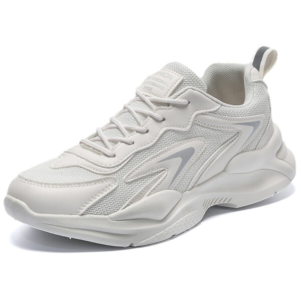 Lace Up Travel Soft Sole Comfort Shoes Outdoor Mesh Shoes Max Cushioning Wide Sneakers-dc2588