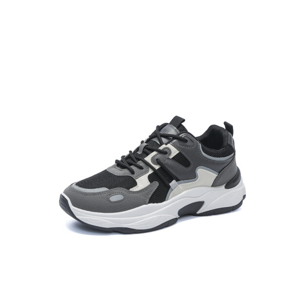 Casual Shoes Sneakers Fashionable Mesh Lace-up Platform Running Shoes Students Breathable All-match Soft Sole Sports Shoes-ad027