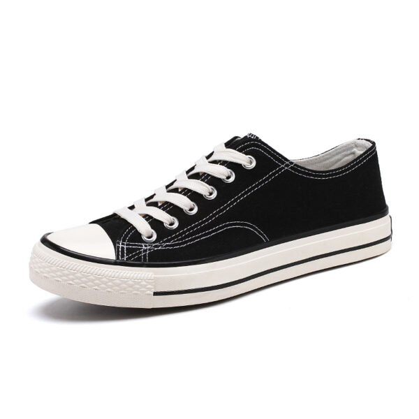 Unisex Canvas Shoes,Low Top Lace Up Fashion Casual Sneakers Casual Tennis Shoes Classic Walking Shoes-6970