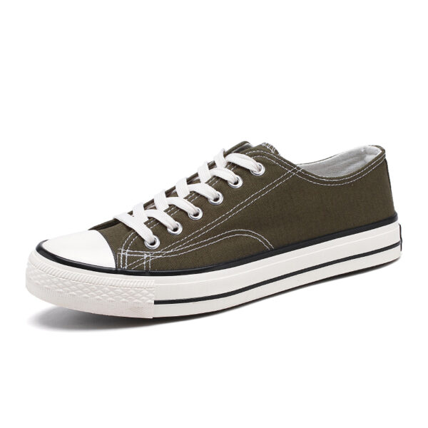 Unisex Canvas Shoes,Low Top Lace Up Fashion Casual Sneakers Casual Tennis Shoes Classic Walking Shoes-6970