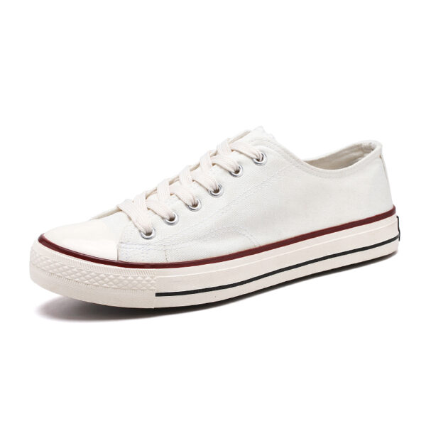 Unisex Canvas Shoes,Low Top Lace Up Fashion Casual Sneakers Casual Tennis Shoes Classic Walking Shoes-6970
